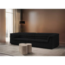  Meridian Dimple Taupe Iron 3 pc Modular Nesting Coffee Table IMAGE 2