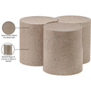  Meridian Dimple Taupe Iron 3 pc Modular Nesting Coffee Table IMAGE 5
