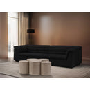  Meridian Dimple Taupe Iron 5 pc Modular Nesting Coffee Table IMAGE 2