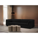  Meridian Dimple Taupe Iron 5 pc Modular Nesting Coffee Table IMAGE 2