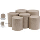  Meridian Dimple Taupe Iron 6 pc Modular Nesting Coffee Table IMAGE 5