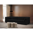  Meridian Dimple Taupe Iron 6 pc Modular Nesting Coffee Table IMAGE 2