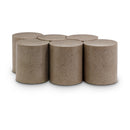  Meridian Dimple Taupe Iron 6 pc Modular Nesting Coffee Table IMAGE 1