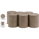  Meridian Dimple Taupe Iron 6 pc Modular Nesting Coffee Table IMAGE 5
