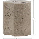  Meridian Dimple Taupe Iron End Table IMAGE 6