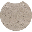  Meridian Dimple Taupe Iron End Table IMAGE 4