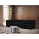  Meridian Dimple White Iron 4 pc Modular Nesting Coffee Table IMAGE 2