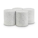  Meridian Dimple White Iron 4 pc Modular Nesting Coffee Table IMAGE 1