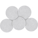  Meridian Dimple White Iron 5 pc Modular Nesting Coffee Table IMAGE 4