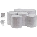  Meridian Dimple White Iron 6 pc Modular Nesting Coffee Table IMAGE 5