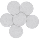  Meridian Dimple White Iron 6 pc Modular Nesting Coffee Table IMAGE 4