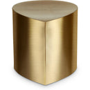  Meridian Petal Gold Iron Coffee Table IMAGE 1