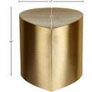  Meridian Petal Gold Iron Coffee Table IMAGE 7