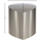  Meridian Petal Silver Iron Coffee Table IMAGE 8