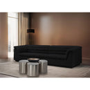  Meridian Petal Silver Iron 4 pc Coffee Table IMAGE 2