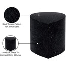  Meridian Petal Black Iron Coffee Table IMAGE 6