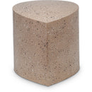  Meridian Petal Taupe Iron Coffee Table IMAGE 1
