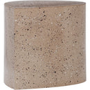  Meridian Petal Taupe Iron Coffee Table IMAGE 3