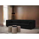  Meridian Petal Taupe Iron 4 pc Coffee Table IMAGE 2