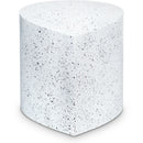  Meridian Petal White Iron Coffee Table IMAGE 1