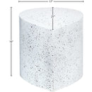  Meridian Petal White Iron Coffee Table IMAGE 7
