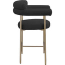  Color_Black/ Gold -- Meridian Blake Counter Height Stool IMAGE 6