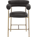  Color_Black/ Gold -- Meridian Blake Counter Height Stool IMAGE 5