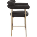  Color_Black/ Gold -- Meridian Blake Counter Height Stool IMAGE 6