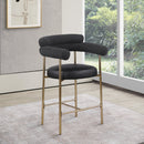  Color_Black/ Gold -- Meridian Blake Counter Height Stool IMAGE 8
