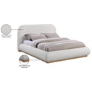  Size_Full -- Meridian Vaughn Upholstered Platform Bed IMAGE 10
