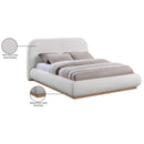 Meridian Vaughn Cream Full Bed IMAGE 10