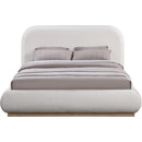 Meridian Vaughn Cream King Bed IMAGE 3