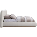 Meridian Vaughn Cream King Bed IMAGE 4