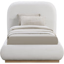 Meridian Vaughn Cream Twin Bed IMAGE 3