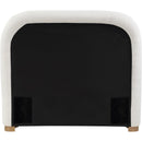  Size_Twin -- Vaughn Cream Boucle Fabric Upholstered Twin Bed IMAGE 5