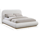Meridian Vaughn Cream Full Bed IMAGE 10