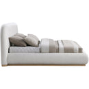  Color_Cream/ Natural  Size_Full  -- Meridian Vaughn Platform Bed IMAGE 4