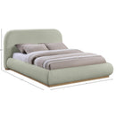 Meridian Vaughn Mint Queen Bed IMAGE 10