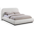  Size_Full -- Meridian Vaughn Upholstered Platform Bed IMAGE 10