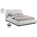  Size_Full -- Meridian Vaughn Upholstered Platform Bed IMAGE 9