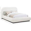 Meridian Vaughn Cream Full Bed IMAGE 10