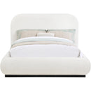  Size_King -- Vaughn Cream Boucle Fabric Upholstered King Bed IMAGE 3