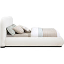  Size_King -- Vaughn Cream Boucle Fabric Upholstered King Bed IMAGE 4