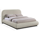  Color_Beige/ Black  Size_Full  -- Meridian Vaughn Platform Bed IMAGE 10