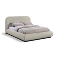  Color_Beige/ Black  Size_Full  -- Meridian Vaughn Platform Bed IMAGE 1