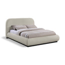 Meridian Vaughn Beige Queen Bed IMAGE 1
