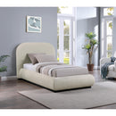 Meridian Vaughn Beige Twin Bed IMAGE 2