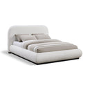 Meridian Vaughn Cream King Bed IMAGE 1