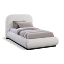 Meridian Vaughn Cream Twin Bed IMAGE 1