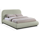 Meridian Vaughn Mint Queen Bed IMAGE 10
